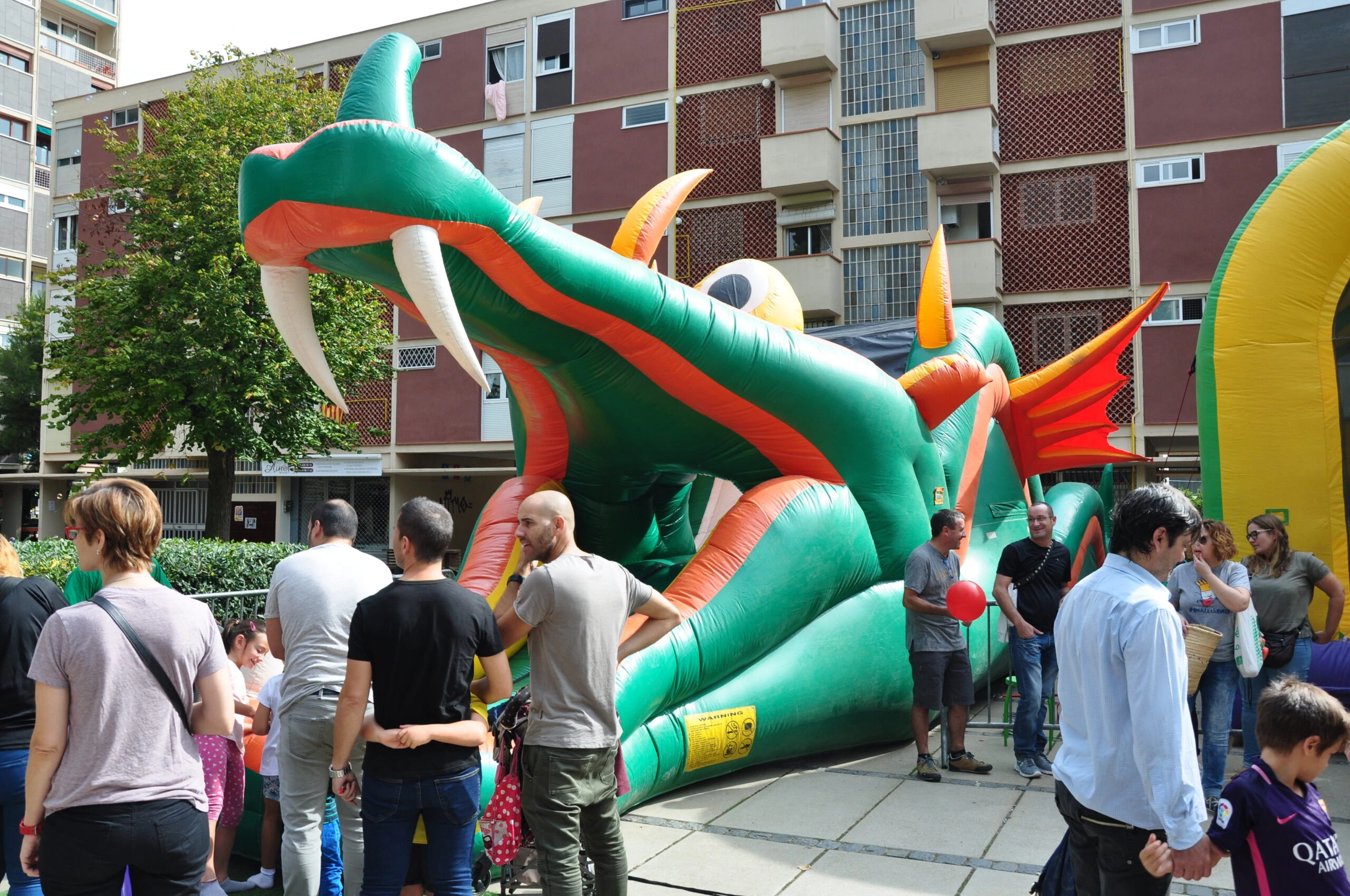 Inflable Dragón de Sant Jordi